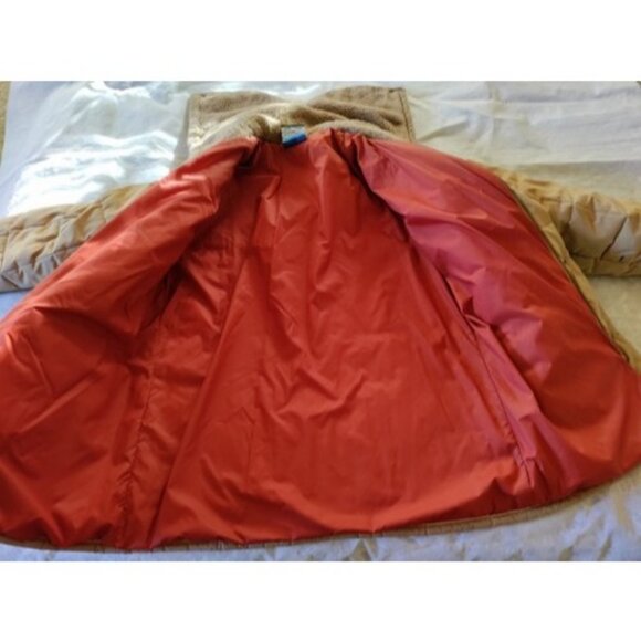 Vintage Cooper Sportswear Flight Bomber Jacket Fur Collar Puffer Coat Size 42 - Picture 11 of 16